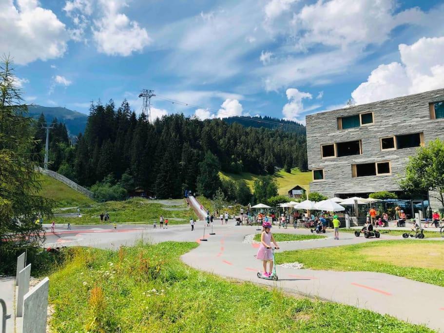 Modern Laax Apt, Swimming Pools, Wellness & Tennis Εξωτερικό φωτογραφία